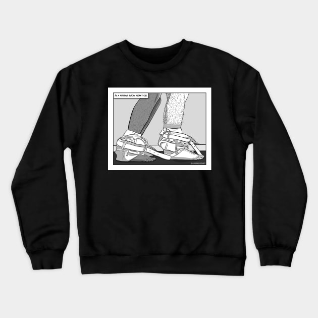 Fitting Room Crewneck Sweatshirt by JasonLloyd